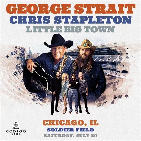 George Strait, Chris Stapleton will play Soldier Field in 2024